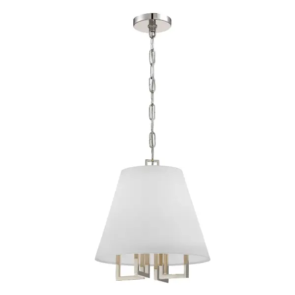 Westwood 13.5" Chandelier in Polished Nickel - Image 9