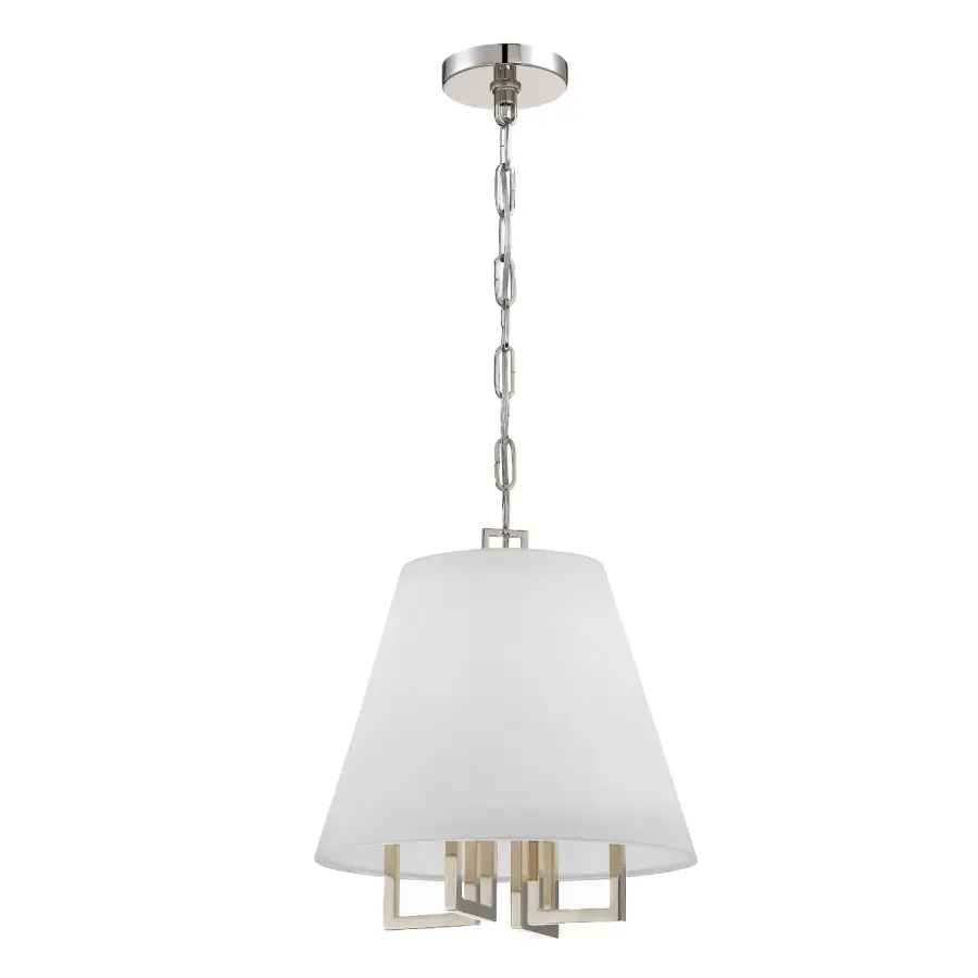 Westwood 13.5" Chandelier in Polished Nickel - Image 9