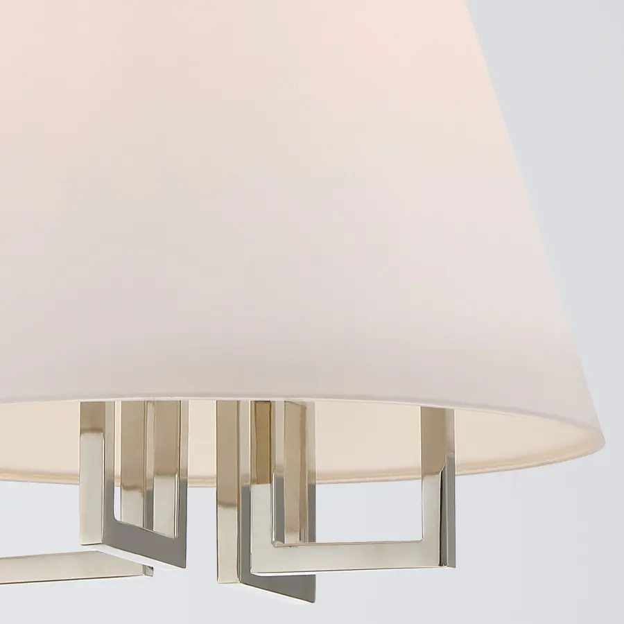 Westwood 13.5" Chandelier in Polished Nickel - Image 10