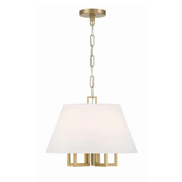 Westwood 16" Chandelier in Polished Nickel - Image 3