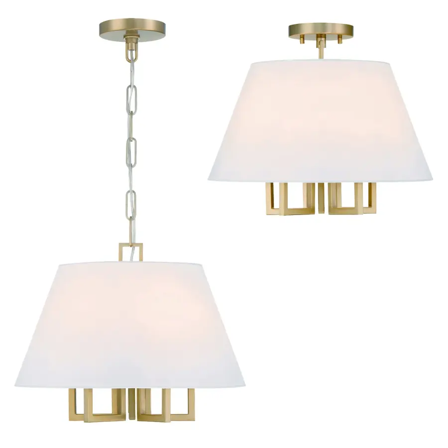 Westwood 16" Chandelier in Polished Nickel - Image 5