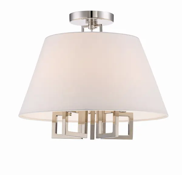 Westwood 16" Semi Flush Mount in Vibrant Gold - Image 8