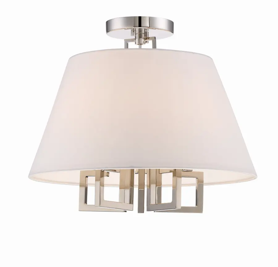 Westwood 16" Semi Flush Mount in Vibrant Gold - Image 8