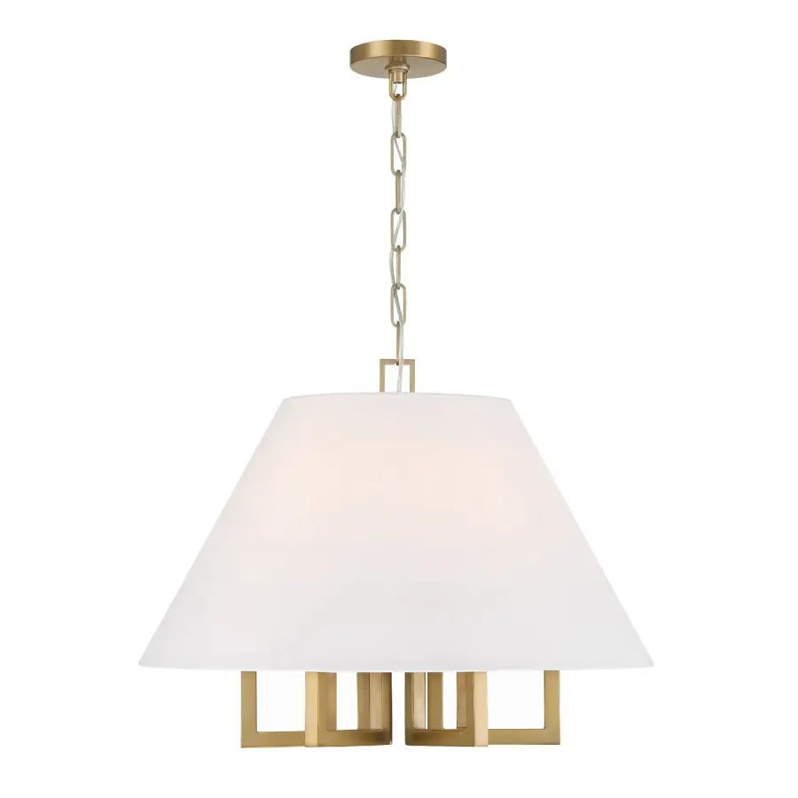 Westwood 24" Chandelier in Polished Nickel - Image 3