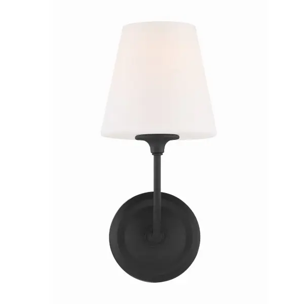 Sylvan 6" Wall Sconce in Black Forged - Image 11