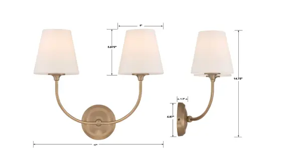 Sylvan 17" Wall Sconce in Black Forged - Image 20