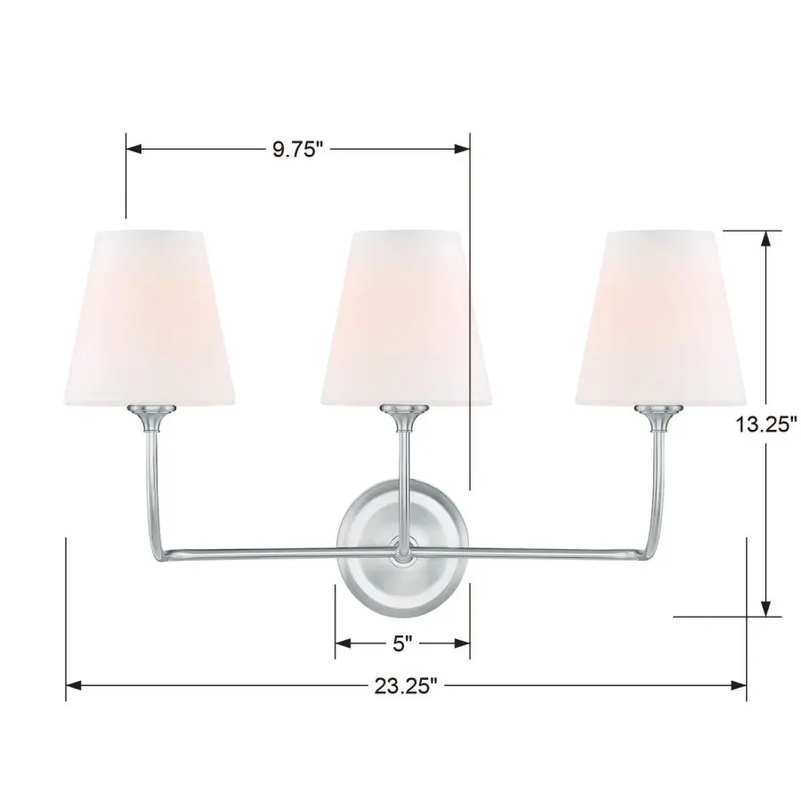 Sylvan 23.25" Bathroom Vanity Light - Image 21