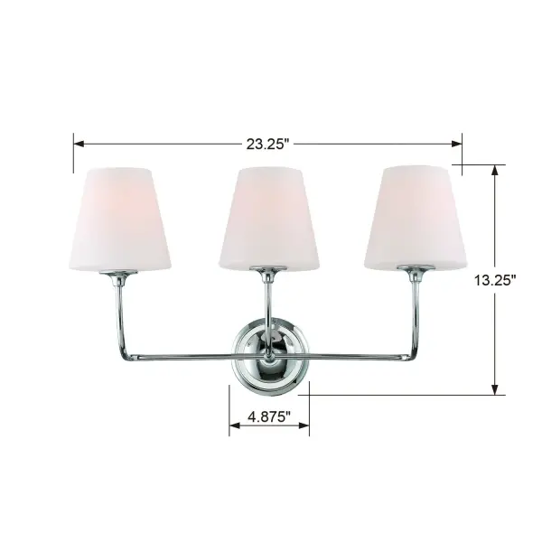 Sylvan 23.25" Bathroom Vanity Light - Image 7