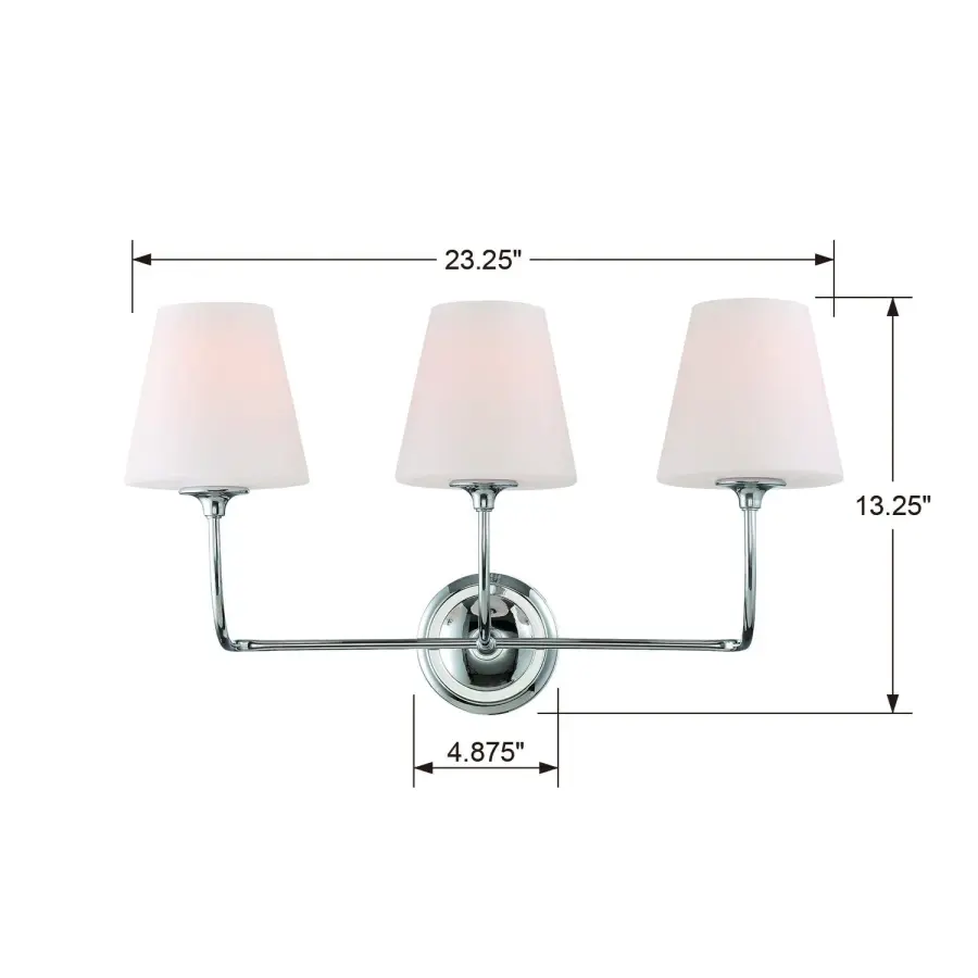 Sylvan 23.25" Bathroom Vanity Light - Image 7