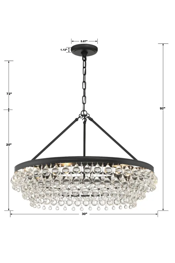 Calypso 30" Chandelier - Image 18