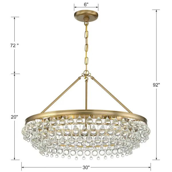 Calypso 30" Chandelier - Image 27
