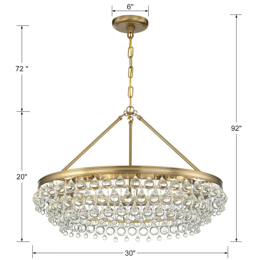 Calypso 30" Chandelier - Image 27