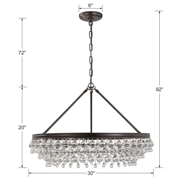Calypso 30" Chandelier - Image 35