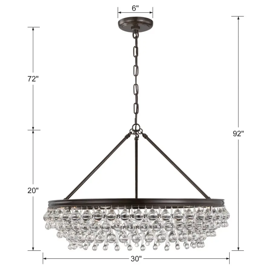 Calypso 30" Chandelier - Image 35