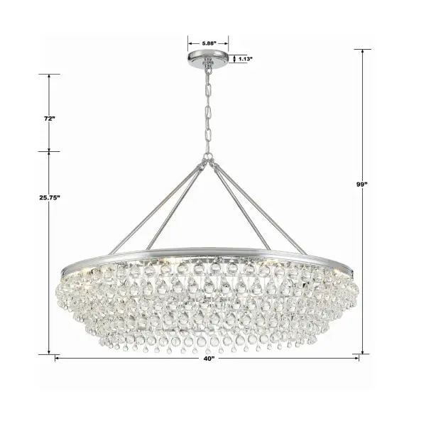 Calypso 40" Chandelier - Image 7