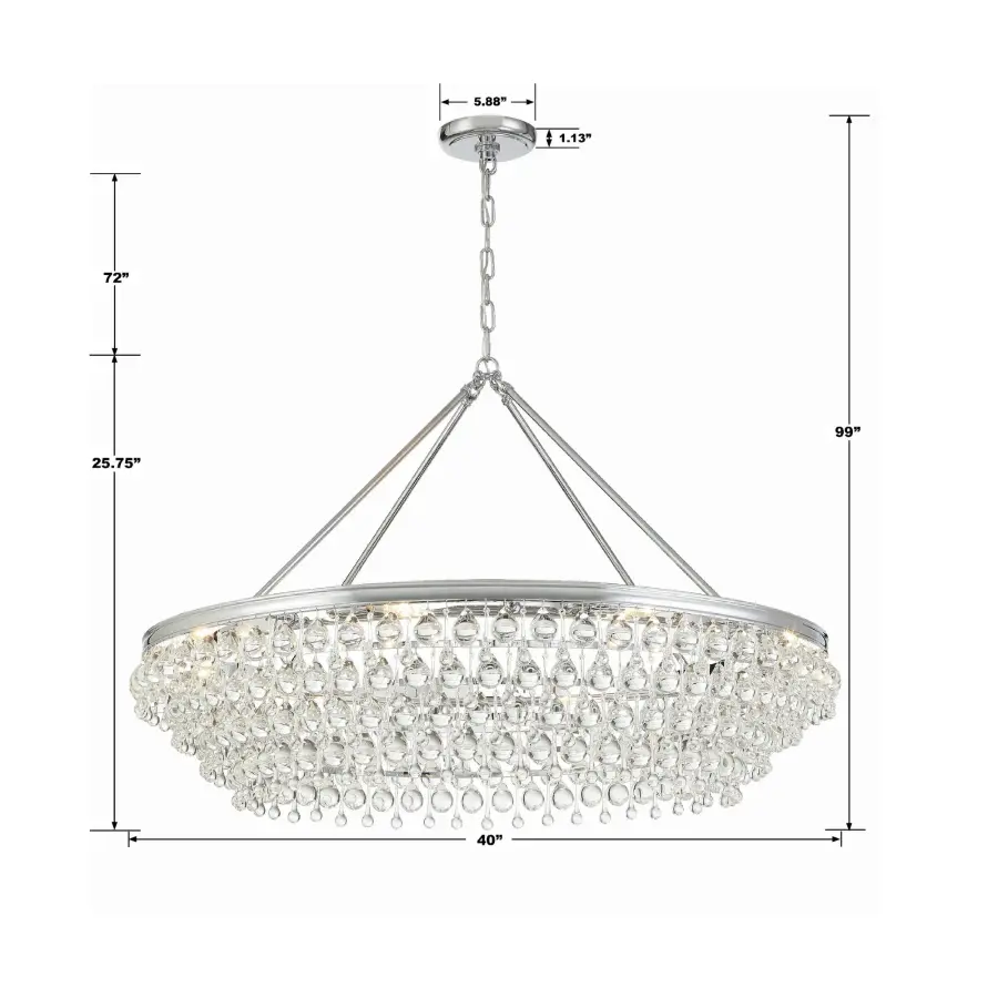 Calypso 40" Chandelier - Image 7