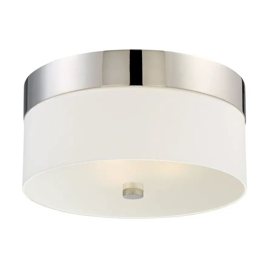 Designer Mid-Century Flush Mount with Soft Diffused Lighting - Image 10