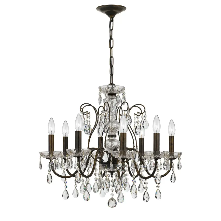 Butler 25.5" Crystal Chandelier - Image 6