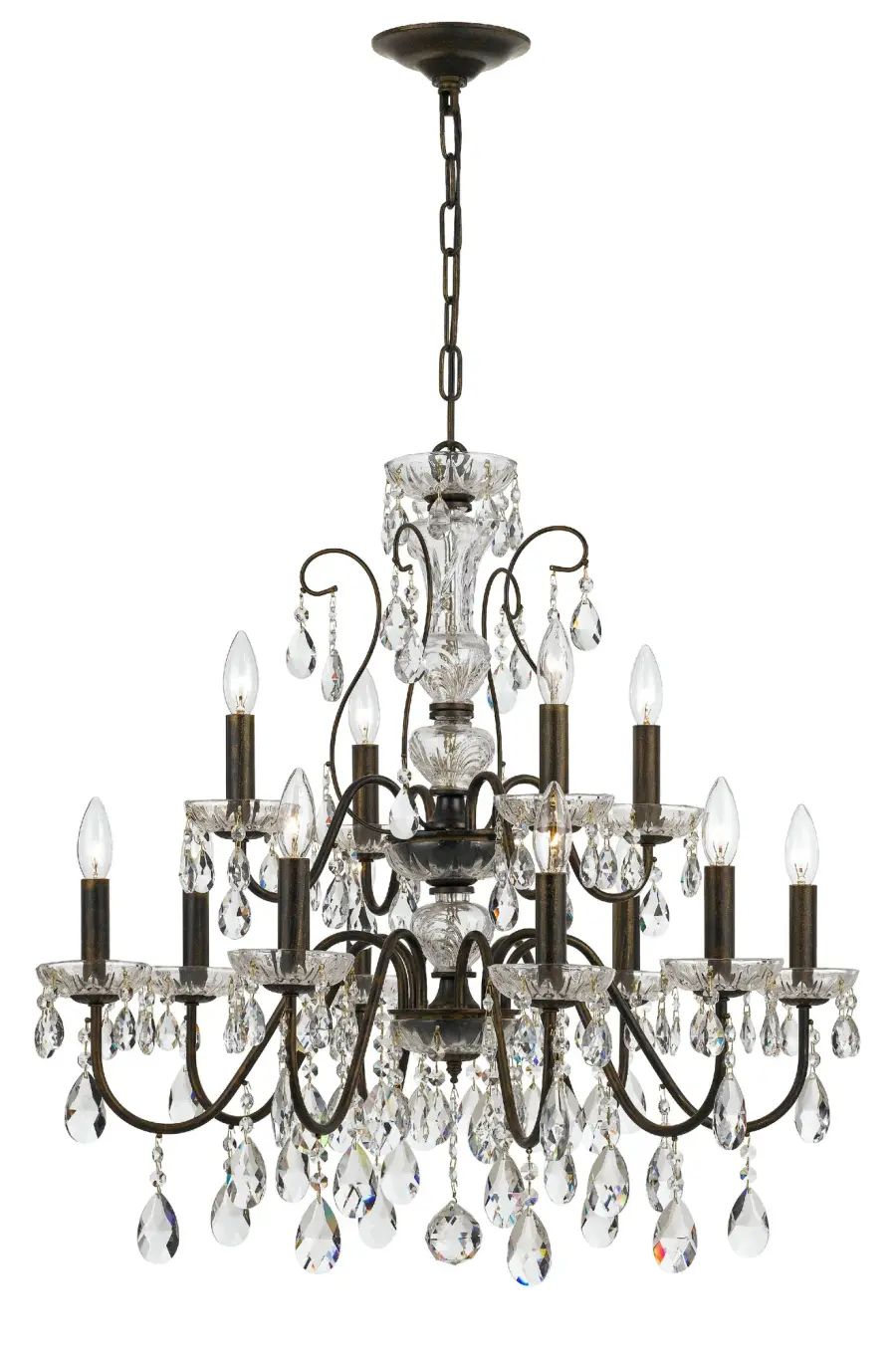 Butler 29" Crystal Chandelier - Image 5