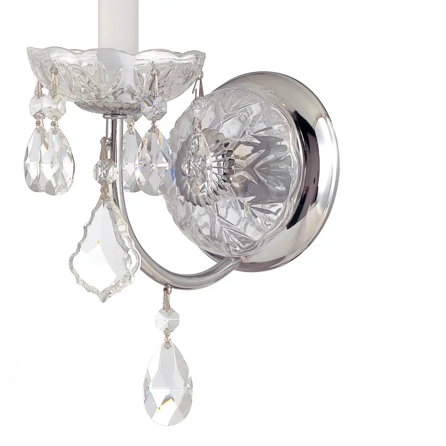 Imperial 4.75" Crystal Wall Sconce - Image 3