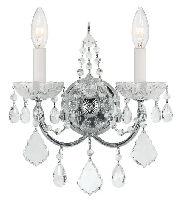 Imperial 12" Crystal Sconce - Image 1
