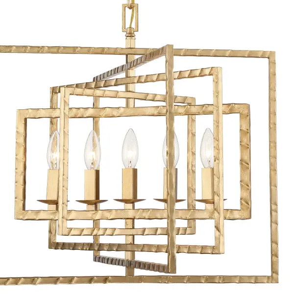 Capri 24" Geometric Chandelier - Image 4