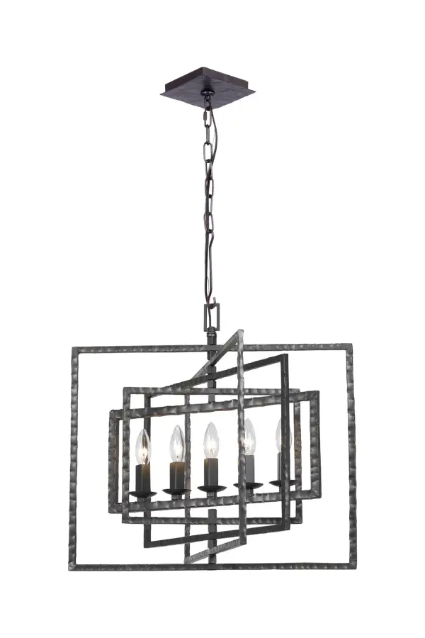 Capri 24" Geometric Chandelier - Image 8