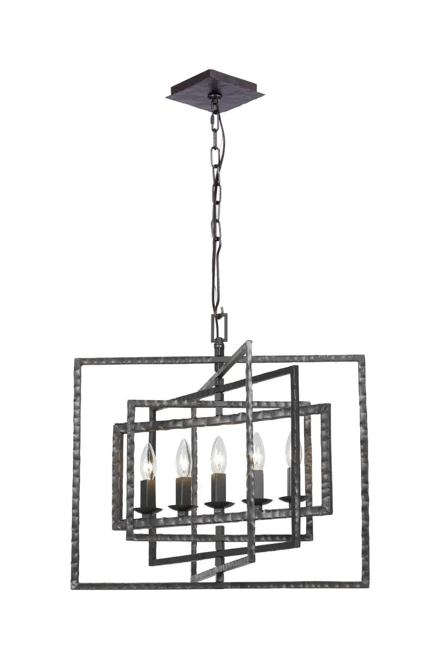 Capri 24" Chandelier in Antique Gold - Image 8