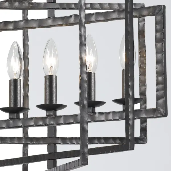 Capri 24" Geometric Chandelier - Image 10