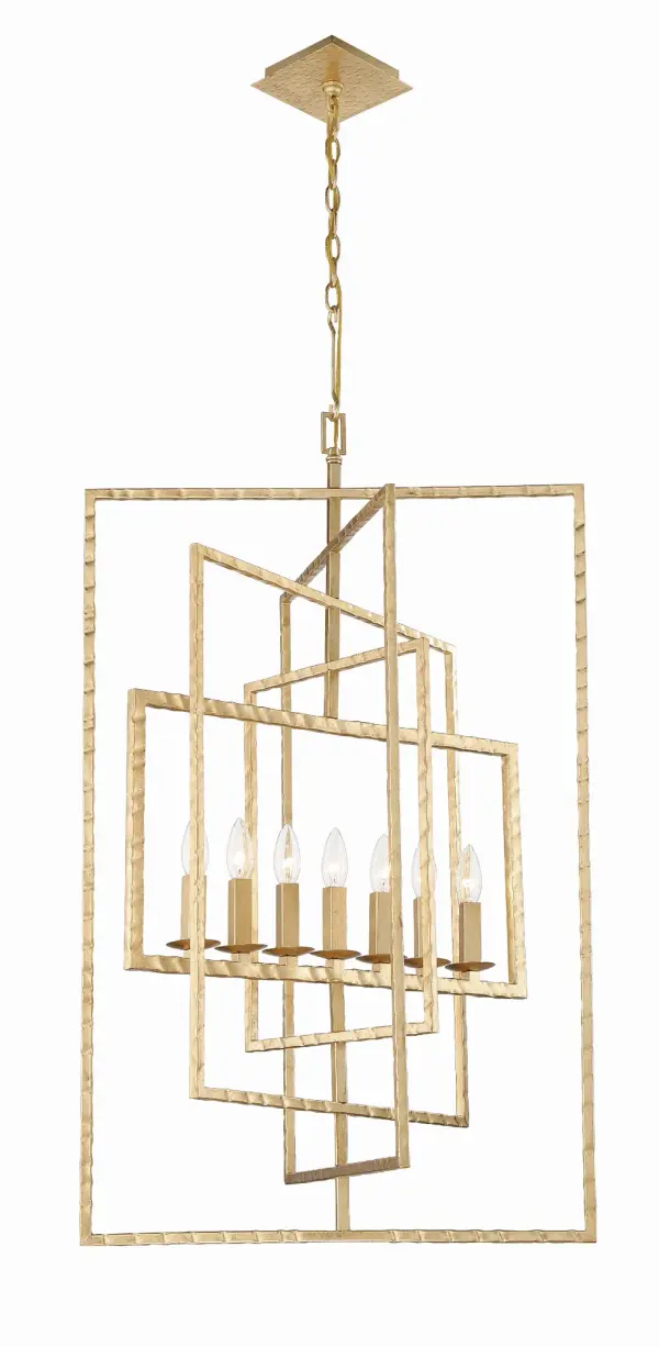 Capri 24" Geometric Chandelier - Image 1
