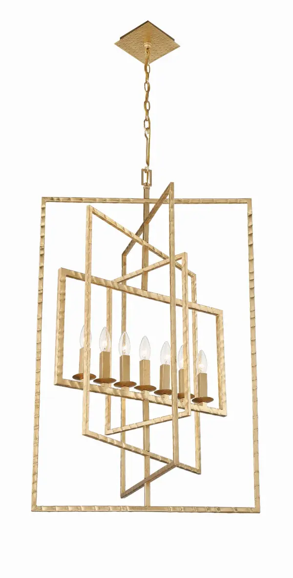 Capri 24" Geometric Chandelier - Image 2