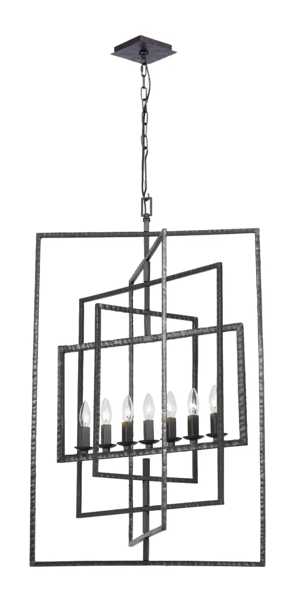 Capri 24" Geometric Chandelier - Image 11
