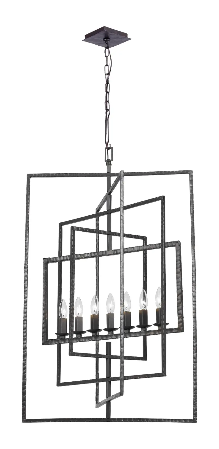Capri 24" Geometric Chandelier - Image 11