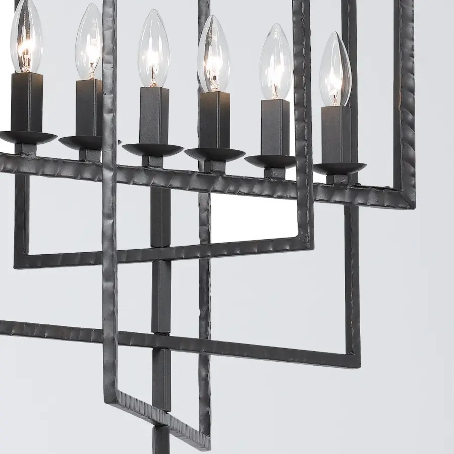Capri 24" Geometric Chandelier - Image 12
