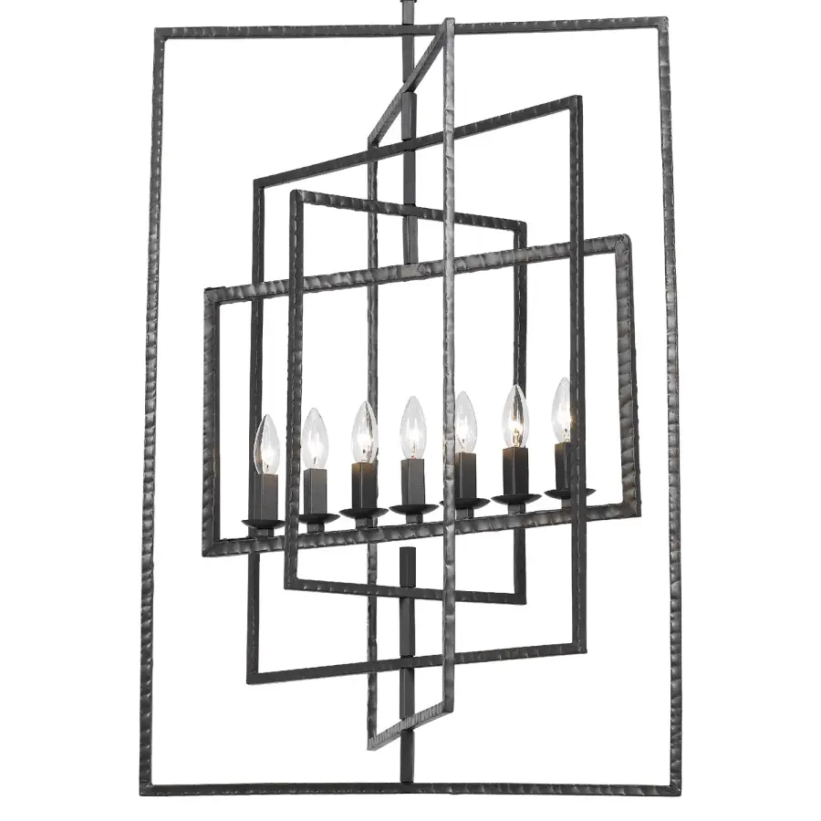Capri 24" Geometric Chandelier - Image 13