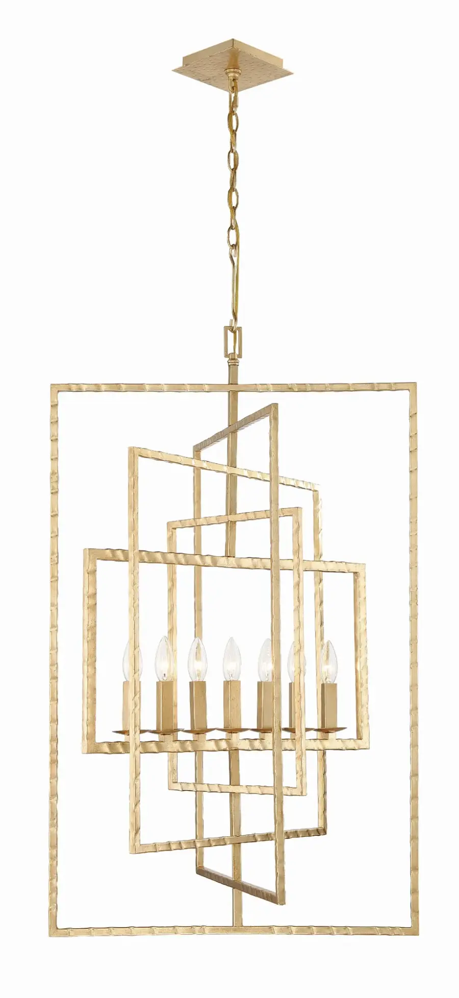 Capri 24" Geometric Chandelier - Image 3