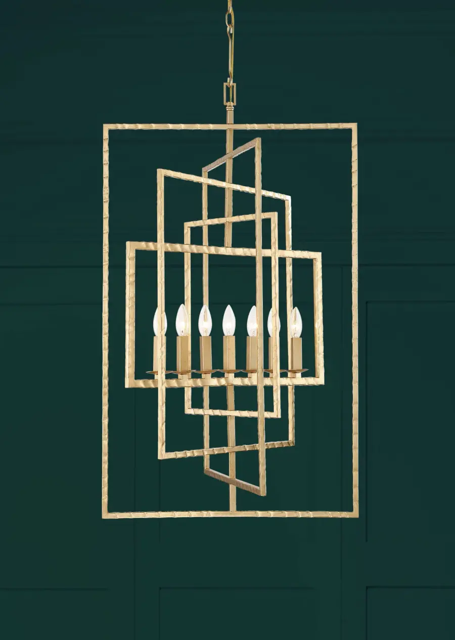Capri 24" Geometric Chandelier - Image 5
