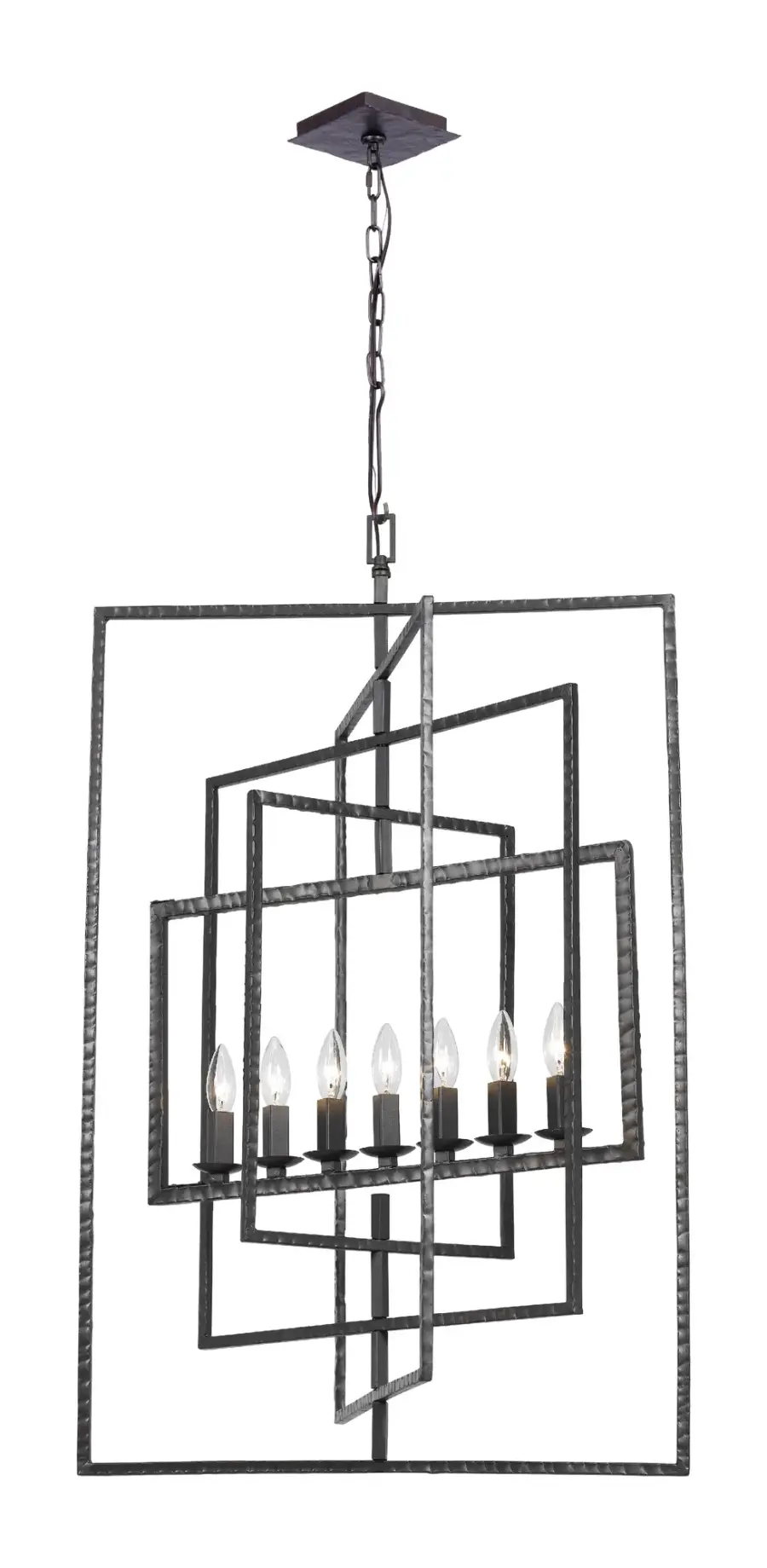 Capri 24" Geometric Chandelier - Image 10