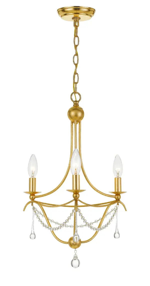 The Metro 15.5" Chandelier delivers graceful luxury in a compact footprint. Its minimal yet refined design makes it ideal for smaller spaces like bedrooms, bathrooms, and foyers where elegance matters.