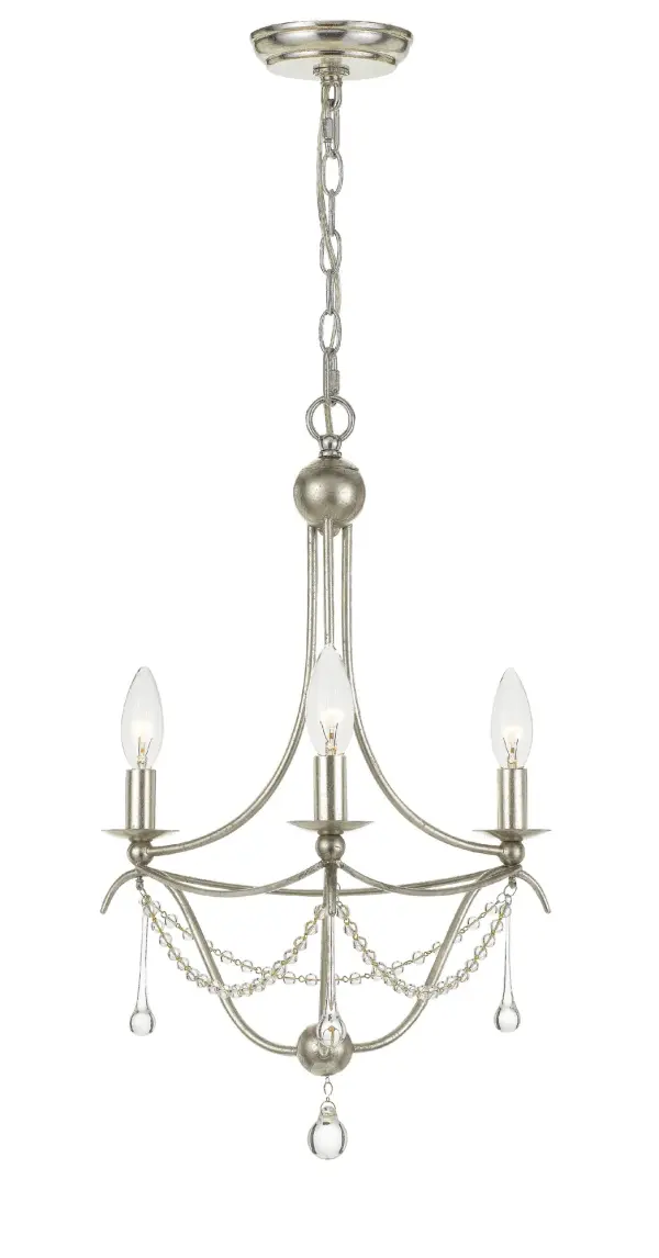 Metro 15.5" Chandelier in Antique Gold - Image 7