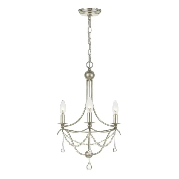 Metro 15.5" Chandelier in Antique Gold - Image 8