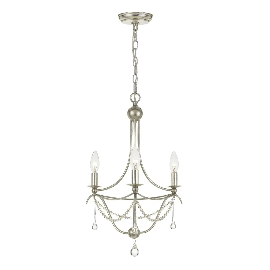 Metro 15.5" Chandelier in Antique Gold - Image 8