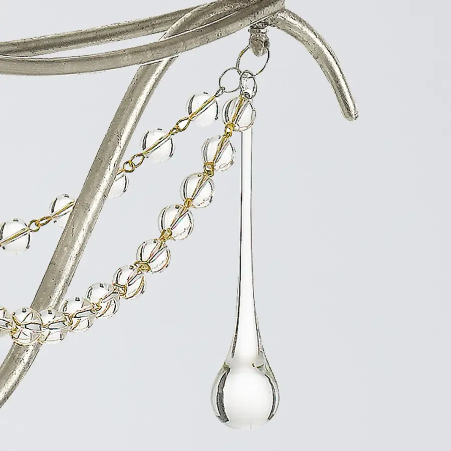 Metro 15.5" Chandelier in Antique Gold - Image 9