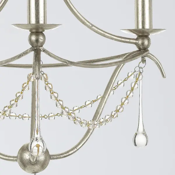 Metro 15.5" Chandelier in Antique Gold - Image 10