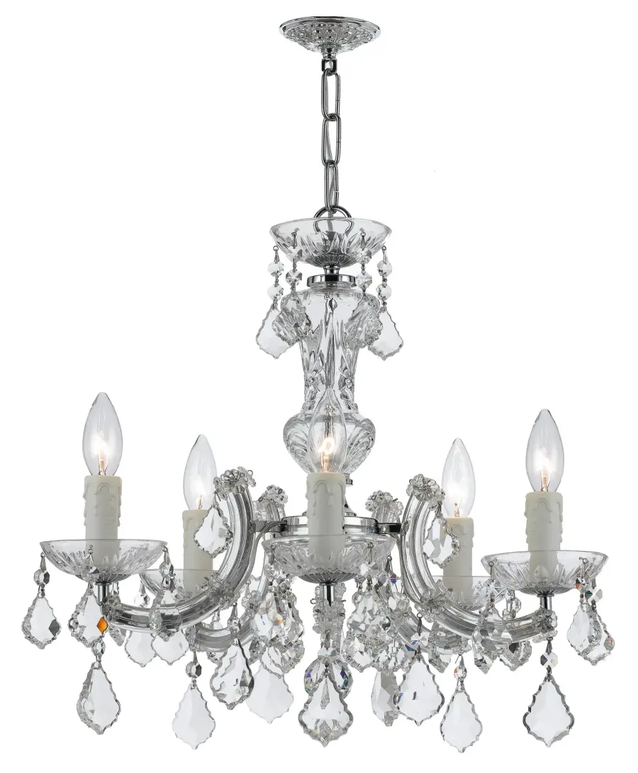 Maria Theresa 20" Crystal Chandelier - Image 1