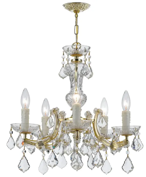 Maria Theresa 20" Crystal Chandelier - Image 4