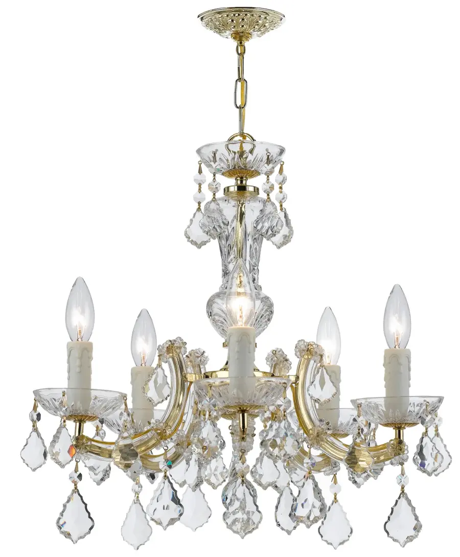 Maria Theresa 20" Crystal Chandelier - Image 4