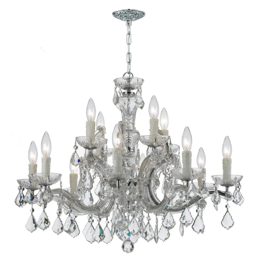 Maria Theresa 30" Crystal Chandelier - Image 1