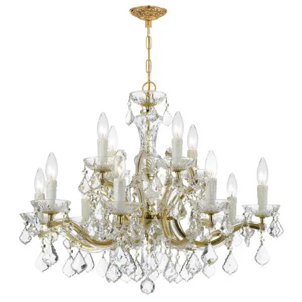 Maria Theresa 30" Crystal Chandelier - Image 4