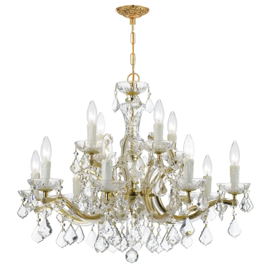 Maria Theresa 30" Crystal Chandelier - Image 4